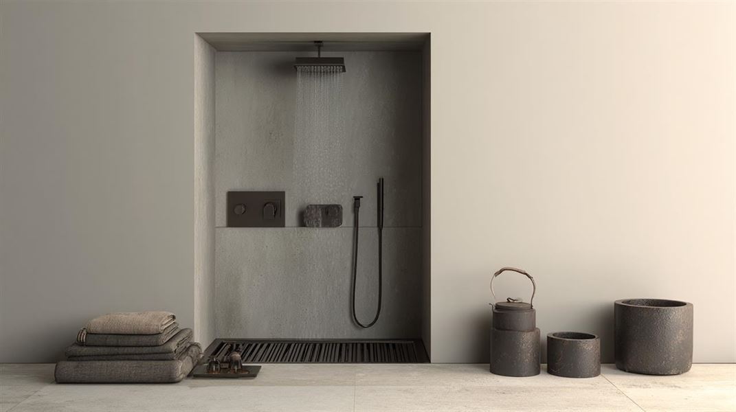 Fordelene ved et brusesæt i børstet stål