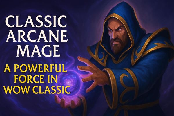 Classic arcane mage - a powerful force in wow classic